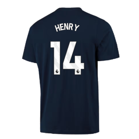 2023-2024 Arsenal DNA Graphic Tee (Navy) (Henry 14)