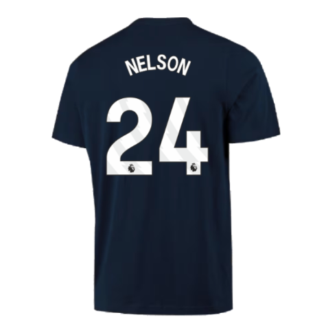 2023-2024 Arsenal DNA Graphic Tee (Navy) (Nelson 24)
