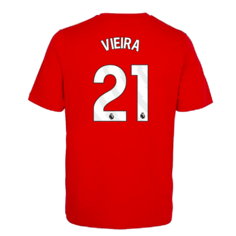 2023-2024 Arsenal DNA Tee (Red) (Vieira 21)