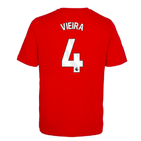 2023-2024 Arsenal DNA Tee (Red) (Vieira 4)