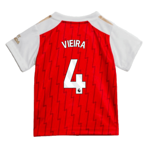 2023-2024 Arsenal Home Baby Kit (Vieira 4)