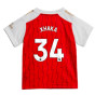 2023-2024 Arsenal Home Baby Kit (Xhaka 34)