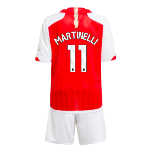 2023-2024 Arsenal Home Mini Kit (Martinelli 11)