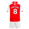2023-2024 Arsenal Home Mini Kit (Odegaard 8)