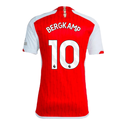 2023-2024 Arsenal Home Shirt (Bergkamp 10)