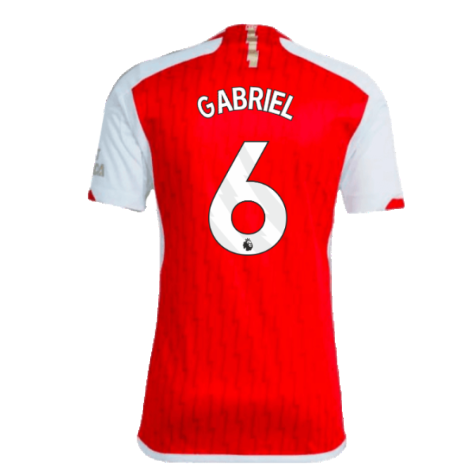 2023-2024 Arsenal Home Shirt (Gabriel 6)