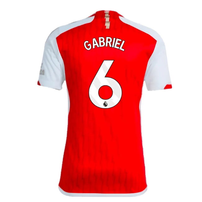 2023-2024 Arsenal Home Shirt (Gabriel 6)