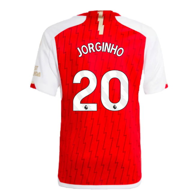 2023-2024 Arsenal Home Shirt (Kids) (Jorginho 20)