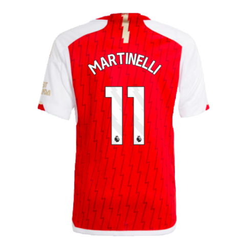 2023-2024 Arsenal Home Shirt (Kids) (Martinelli 11)