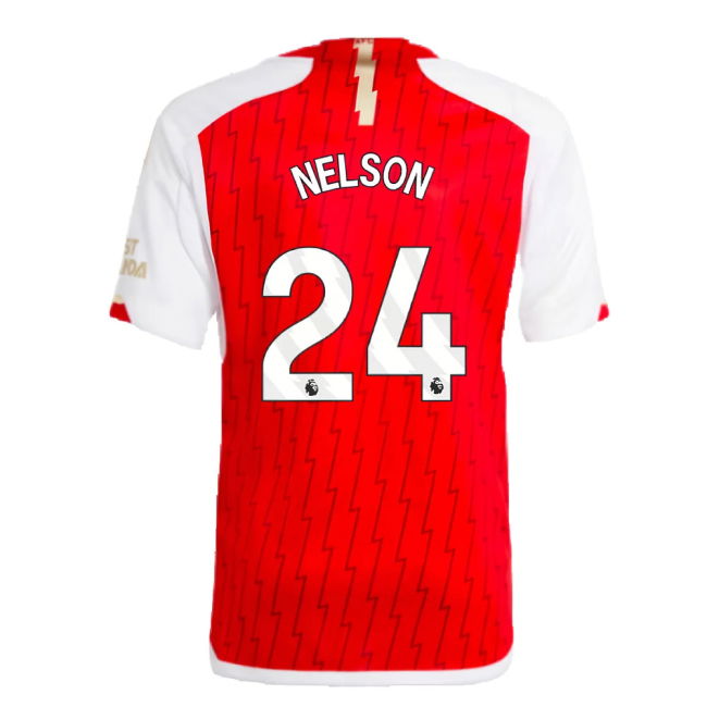 2023-2024 Arsenal Home Shirt (Kids) (Nelson 24)