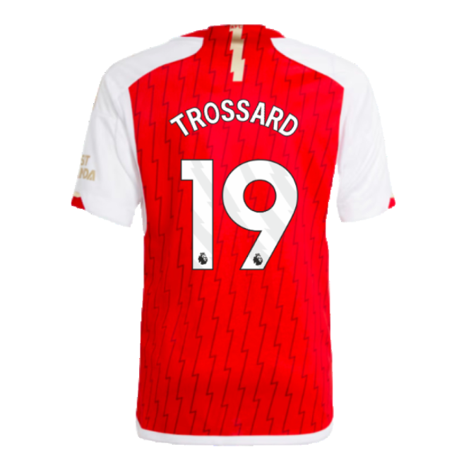 2023-2024 Arsenal Home Shirt (Kids) (Trossard 19)