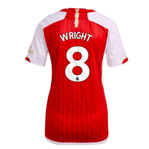 2023-2024 Arsenal Home Shirt (Ladies) (Wright 8)