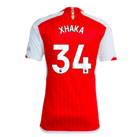 2023-2024 Arsenal Home Shirt (Xhaka 34)