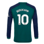 2023-2024 Arsenal Long Sleeve Third Shirt (Bergkamp 10)