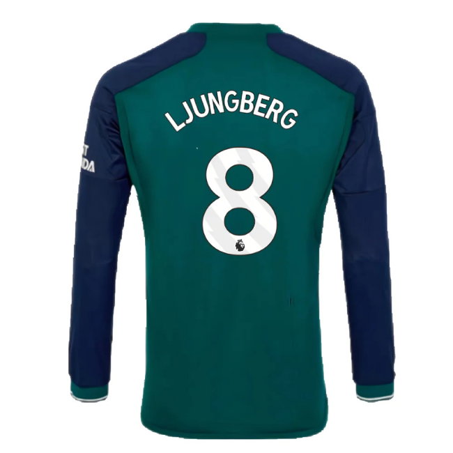 2023-2024 Arsenal Long Sleeve Third Shirt (Ljungberg 8)