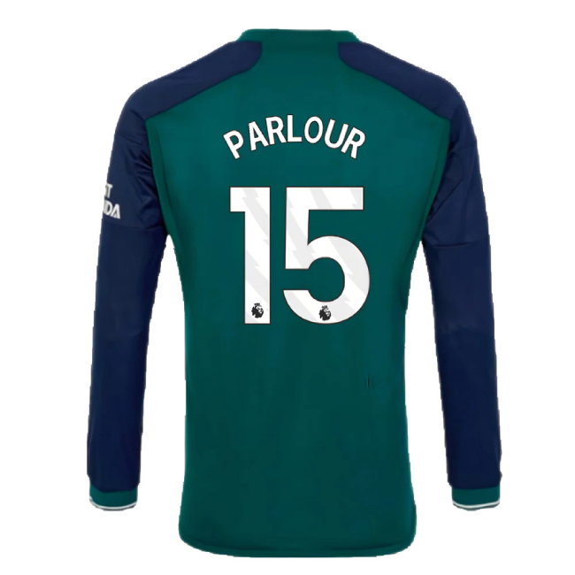 2023-2024 Arsenal Long Sleeve Third Shirt (Parlour 15)
