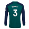 2023-2024 Arsenal Long Sleeve Third Shirt (Tierney 3)
