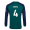 2023-2024 Arsenal Long Sleeve Third Shirt (Vieira 4)
