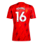2023-2024 Arsenal Pre-Match Shirt (Red) (Holding 16)