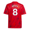 2023-2024 Arsenal Pre-Match Shirt (Red) - Kids (Arteta 8)