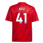 2023-2024 Arsenal Pre-Match Shirt (Red) - Kids (Rice 41)