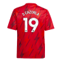 2023-2024 Arsenal Pre-Match Shirt (Red) - Kids (S Cazorla 19)