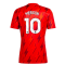 2023-2024 Arsenal Pre-Match Shirt (Red) (Merson 10)