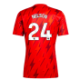 2023-2024 Arsenal Pre-Match Shirt (Red) (Nelson 24)