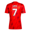 2023-2024 Arsenal Pre-Match Shirt (Red) (Saka 7)