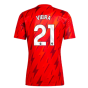 2023-2024 Arsenal Pre-Match Shirt (Red) (Vieira 21)