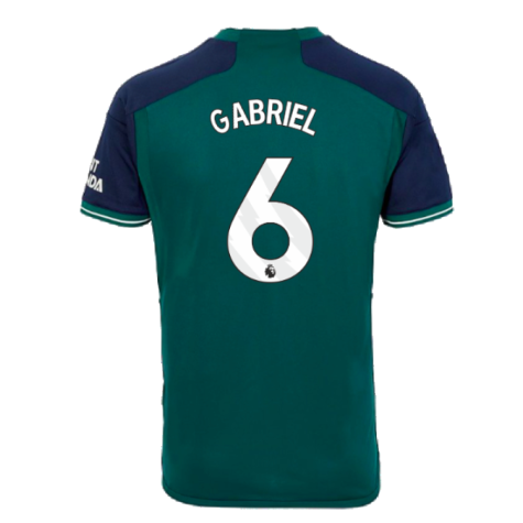 2023-2024 Arsenal Third Shirt (Gabriel 6)