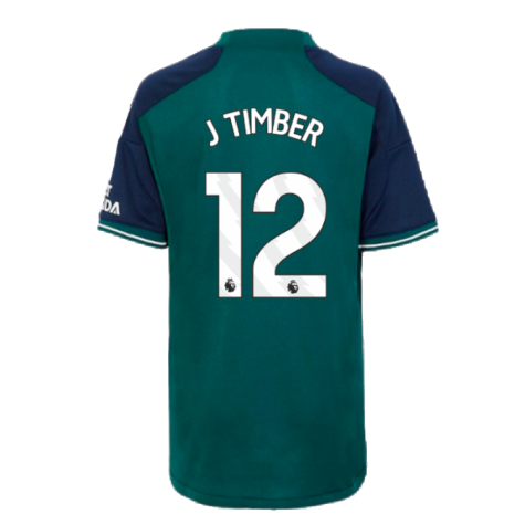 2023-2024 Arsenal Third Shirt (Kids) (J Timber 12)