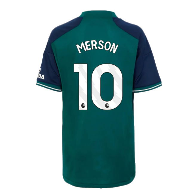 2023-2024 Arsenal Third Shirt (Kids) (Merson 10)