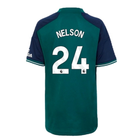 2023-2024 Arsenal Third Shirt (Kids) (Nelson 24)