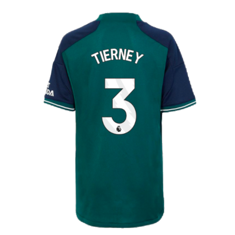 2023-2024 Arsenal Third Shirt (Kids) (Tierney 3)