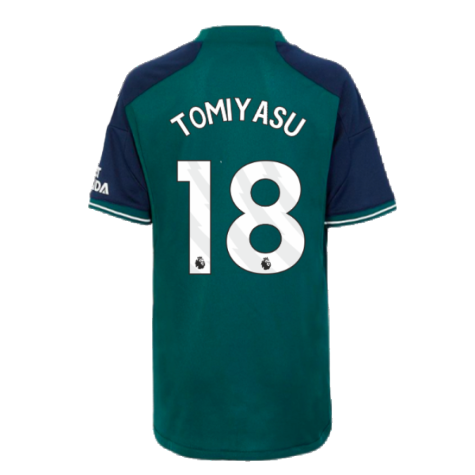 2023-2024 Arsenal Third Shirt (Kids) (Tomiyasu 18)