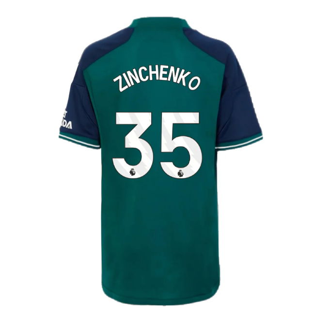 2023-2024 Arsenal Third Shirt (Kids) (Zinchenko 35)