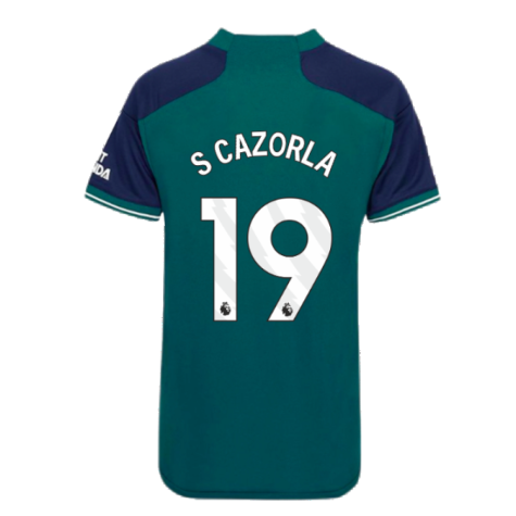 2023-2024 Arsenal Third Shirt (Ladies) (S Cazorla 19)