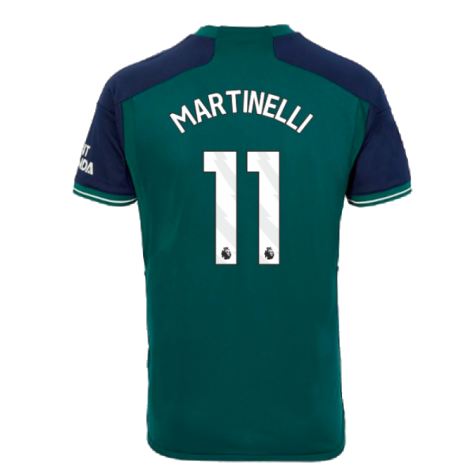 2023-2024 Arsenal Third Shirt (Martinelli 11)