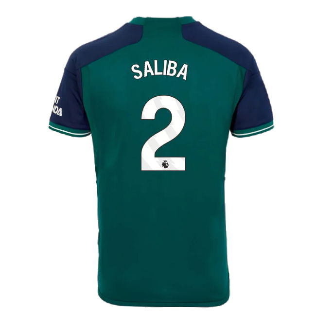 2023-2024 Arsenal Third Shirt (Saliba 2)