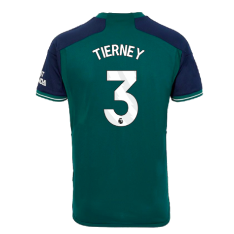 2023-2024 Arsenal Third Shirt (Tierney 3)