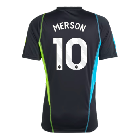 2023-2024 Arsenal Training Jersey (Black) (Merson 10)