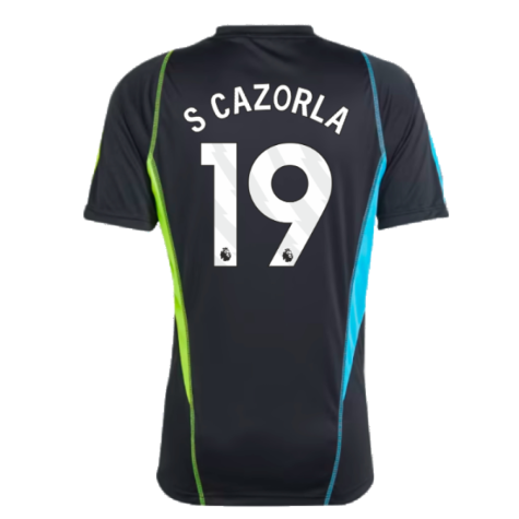 2023-2024 Arsenal Training Jersey (Black) (S Cazorla 19)