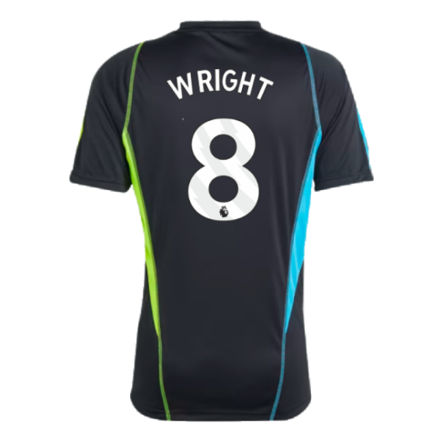 2023-2024 Arsenal Training Jersey (Black) (Wright 8)