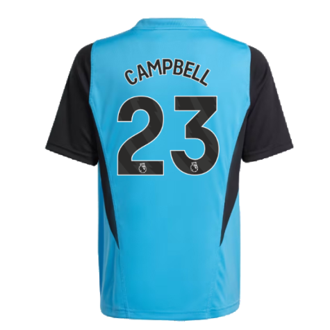 2023-2024 Arsenal Training Jersey (Pulse Blue) - Kids (Campbell 23)