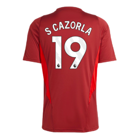 2023-2024 Arsenal Training Jersey (Red) (S Cazorla 19)