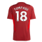 2023-2024 Arsenal Training Jersey (Red) (Tomiyasu 18)