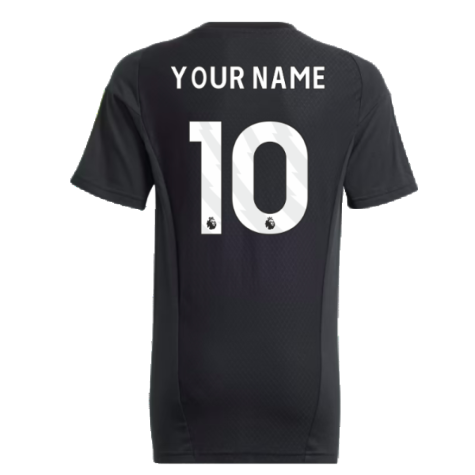 2023-2024 Arsenal Training Tee (Black) - Kids (Your Name)