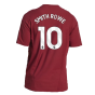 2023-2024 Arsenal Training Tee (Red) (Smith Rowe 10)