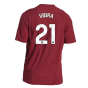 2023-2024 Arsenal Training Tee (Red) (Vieira 21)